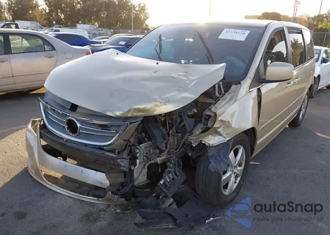 2010 Volkswagen Routan Se from USA, damaged, VIN 2V4RW3D11AR407204